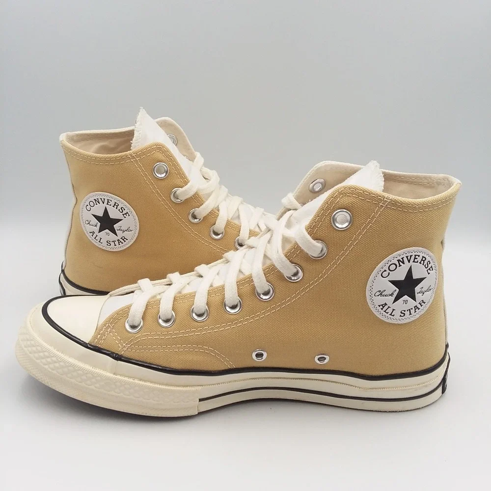 Converse Chuck Taylor All Star 70 Hi Tri-Panel Sesame‎ Egret  M7.5 W9.5 EUC - Picture 7 of 16